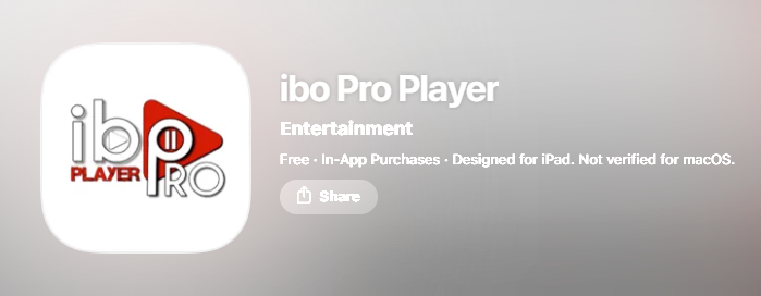 ibo pro player in the Apple App Store