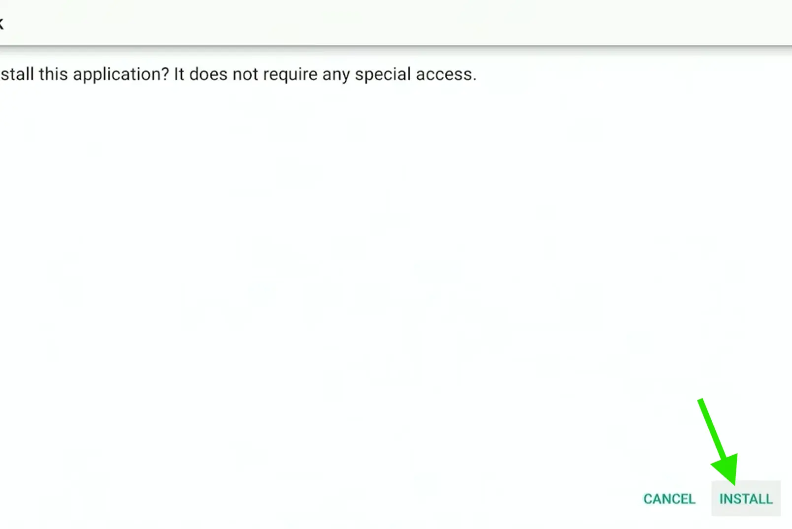 Click Install again