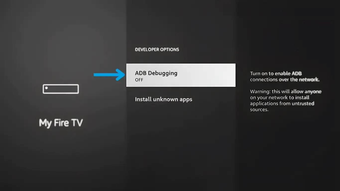 Enable ADB debugging